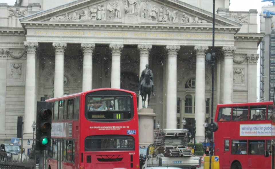 Londra-Royal Exchange- Prima borsa di Londra-Oggi centro commerciale -173.
